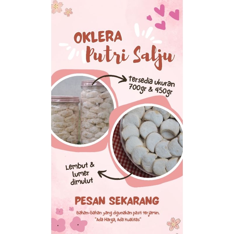 

Putri Salju Premium 450gr & 700gr - OkLeRa