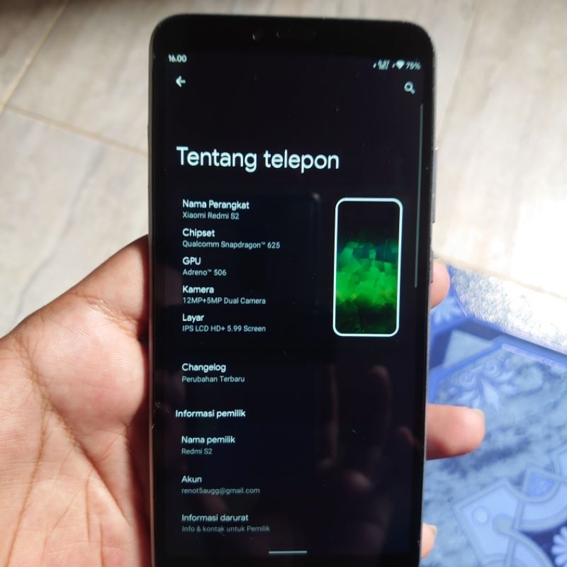 REDMI S2/Y2 RAM 3 INTERNAL 32 (CUSTOM ROM Android 10) HP ANDROID MURAH BERKUALITAS SECOND