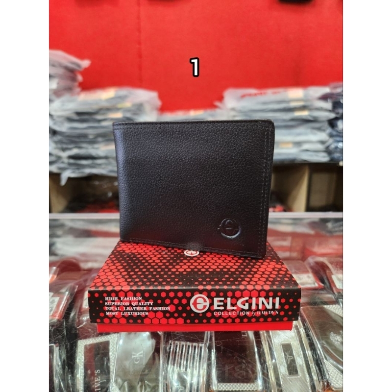 Dompet Pria Kulit Asli ELGINI Original