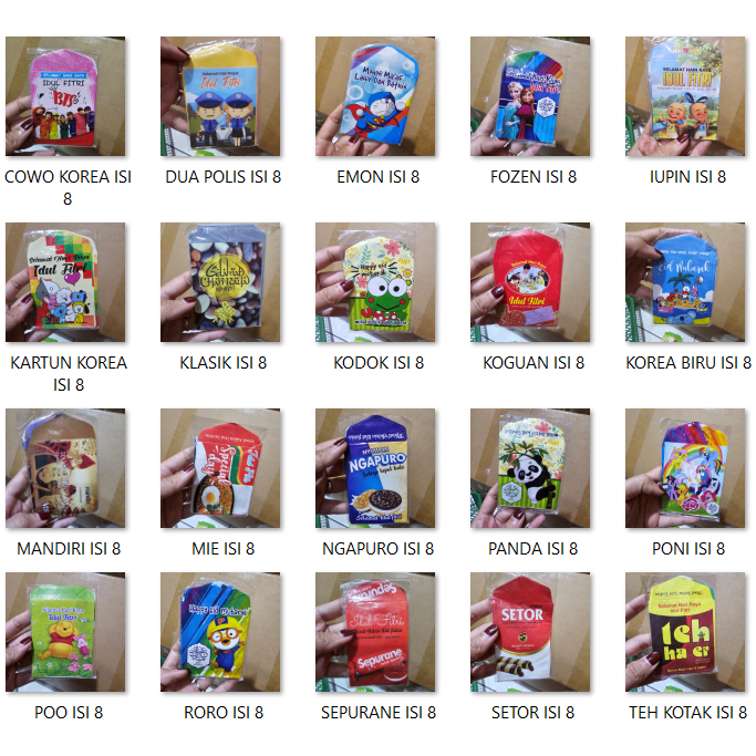 

Amplop Lebaran Idul Fitri Ramadan 2025 Lucu Murah Ready Stock