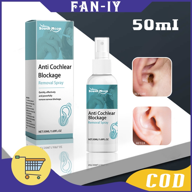 50ml Penyedot Telinga Pembersih Kotoran Semprotan Pembersih Telinga