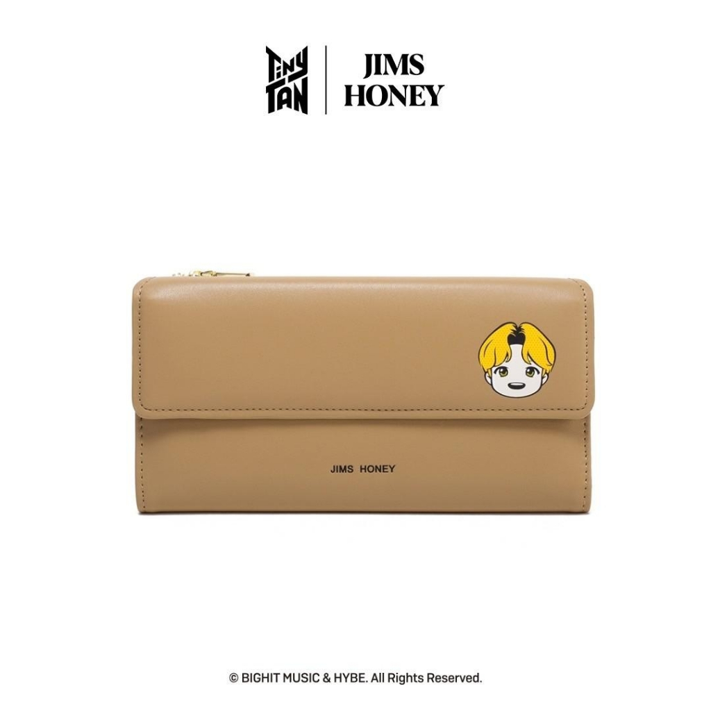 JIMS HONEY X TinyTAN - Butter Wallet Long Dompet Panjang Wanita