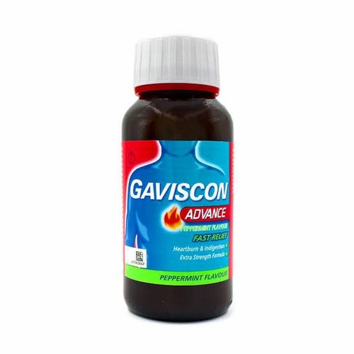 Gaviscon Advance Liquid Peppermint Obat Pereda Maag Asam Lambung 150ml