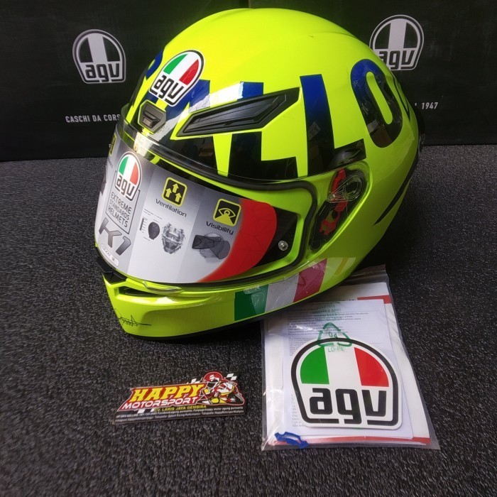 Helm fullface AGV k1 mugello 2016