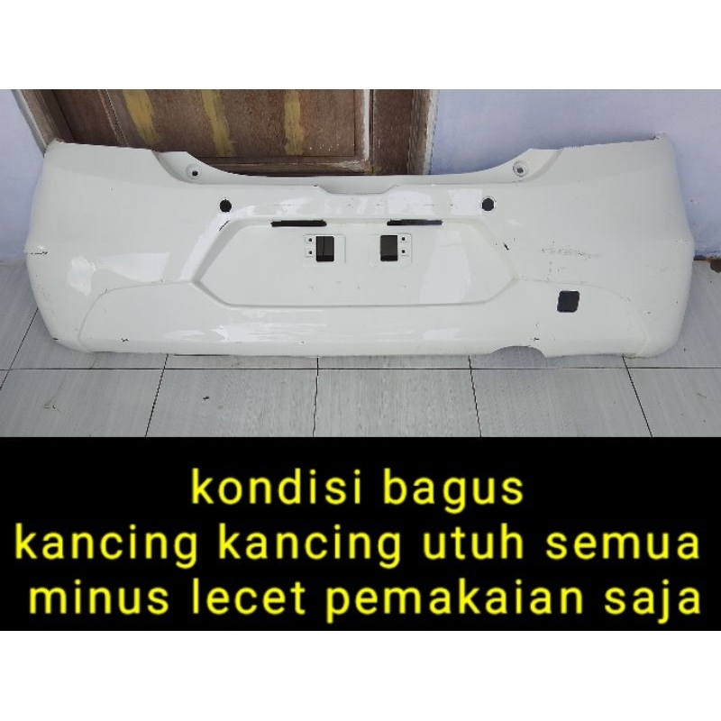 bumper bemper belakang Honda Brio RS 2019 2020 2021 original