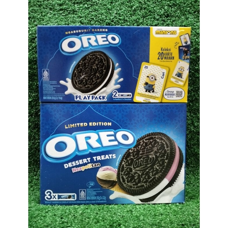 

❗LIMITED EDITION❗Oreo Dessert Treats Neapolitan Playpack Snack Lokal HALAL