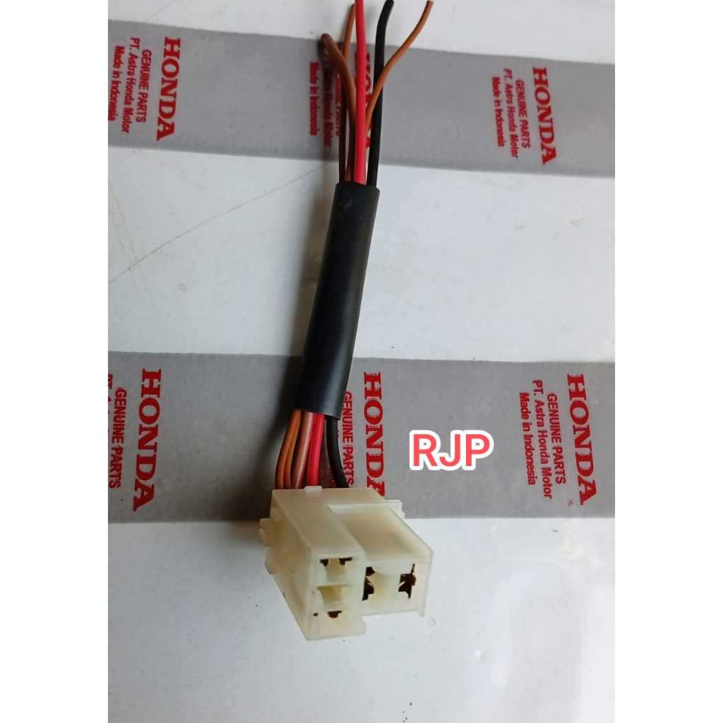 Socket Soket Relay Bendik Starter Kaki 4 -- BeAT FI - Scoopy FI - Vario 125 150 ESP