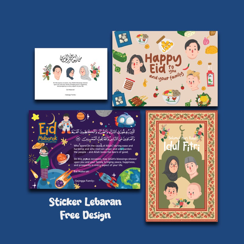 

CUSTOM STICKER LEBARAN PERSEGI (Free Design)