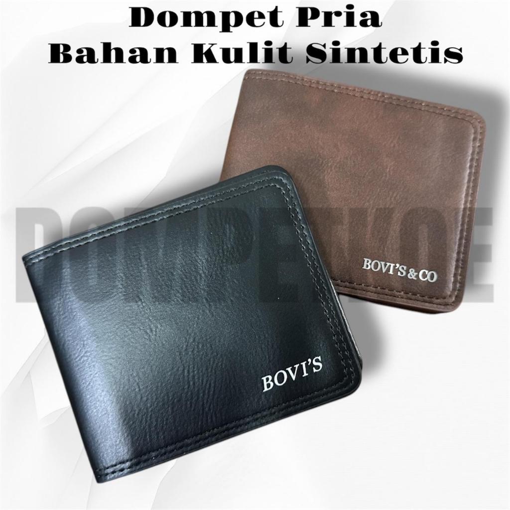 Dompet Pria Import Original Branded Bovis Terbaru Harga Murah Keren Anak Muda Bahan Sintetis