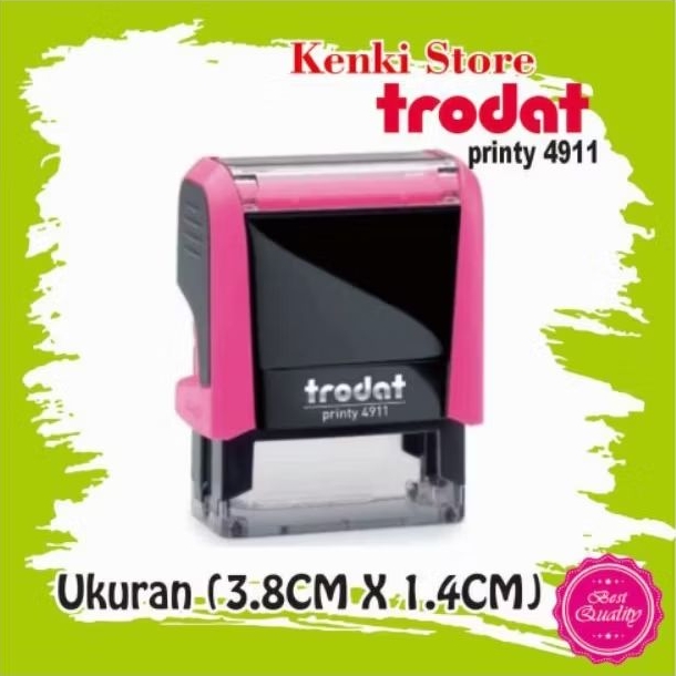 

Stempel TRODAT Printy 4911 Uk. 3.8cm X 1.4cm (ada letter)