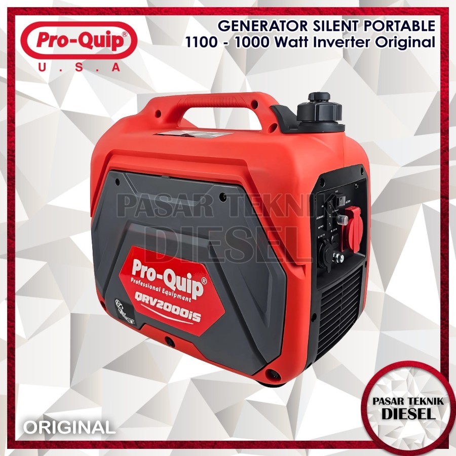Proquip Genset Silent Portable 1100 1200 W Watt Generator Inverter Bensin QRV 2000 IS QRV2000IS QRV2