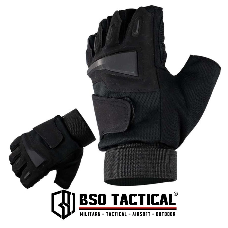 Sarung Tangan Eagle Outdoor Motorcycle Tactical Glove Half Finger