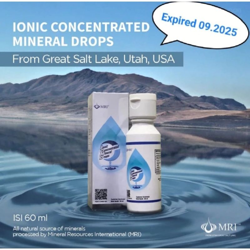 

Ionic Concentrated Mineral Drops 60ml