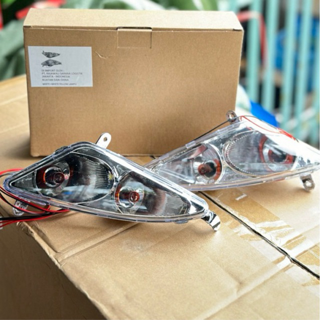 SEIN SEN MIO MX BENING & SMOKE MIKA LAMPU BOHLAM LED MIO SPORTY