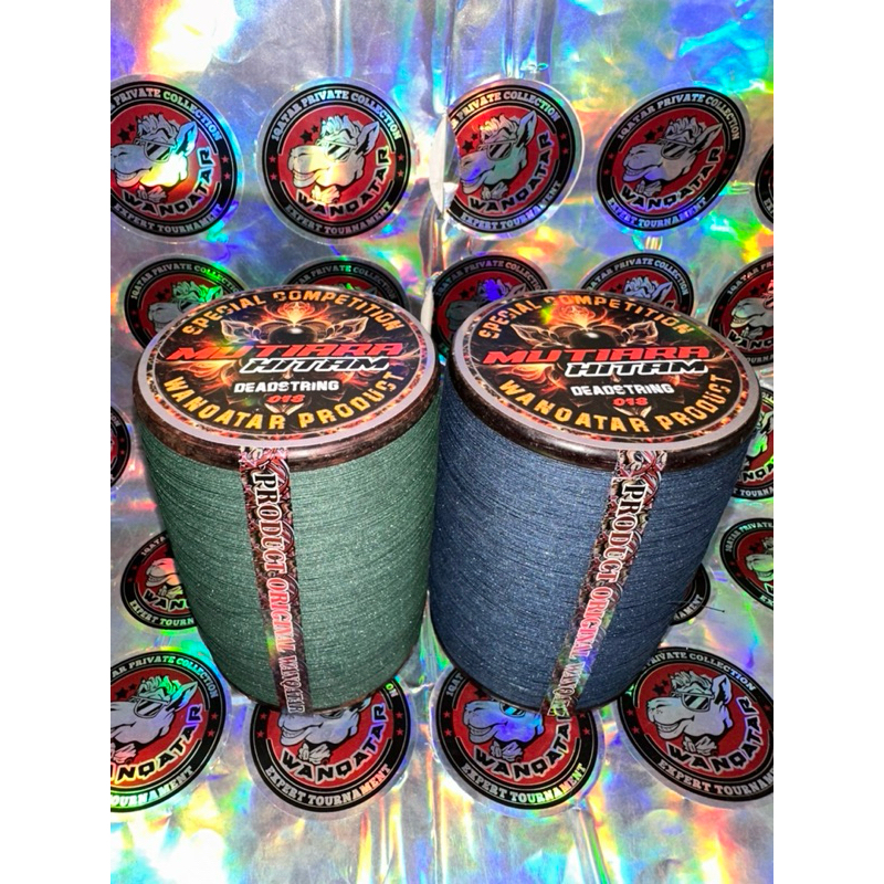 [GELASAN LANGKA 6000yard  MATOT HITAM 018] Gelasan Senar Mati 018 MUTIARA HITAM by WANQATAR ORIGINAL