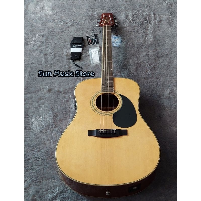 Gitar Segovia D07 GN Akustik Elektrik Original - Segovia D07 GN Original