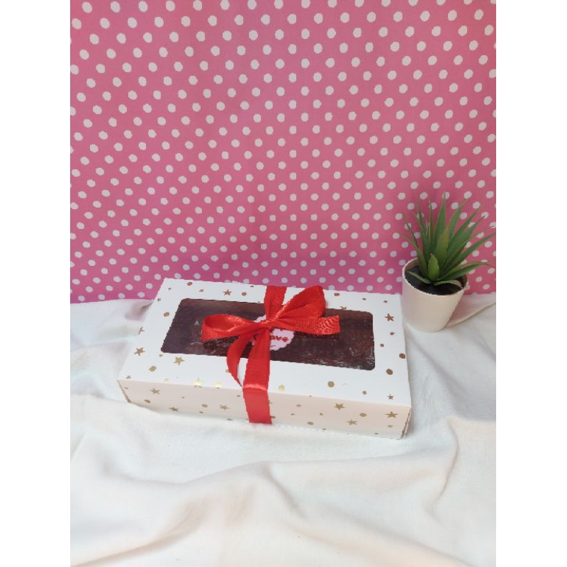 

Fudgy Brownies / Brownies Lembut / Brownies Coklat / Brownies Topping Almond Keju