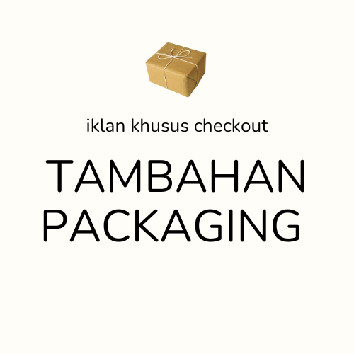 

TAMBAHAN PACKAGING KHUSUS CHECKOUT HAMPERS / GIFT BOX / PARCEL DISINI !!