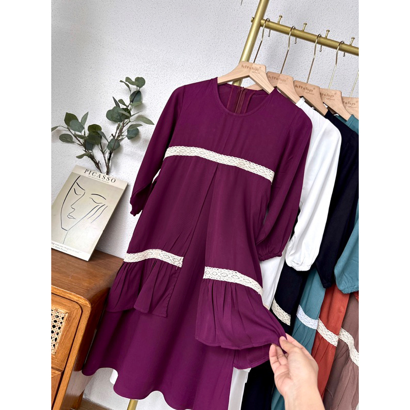 GAMIS RENDA ANAK RAYON TWILL