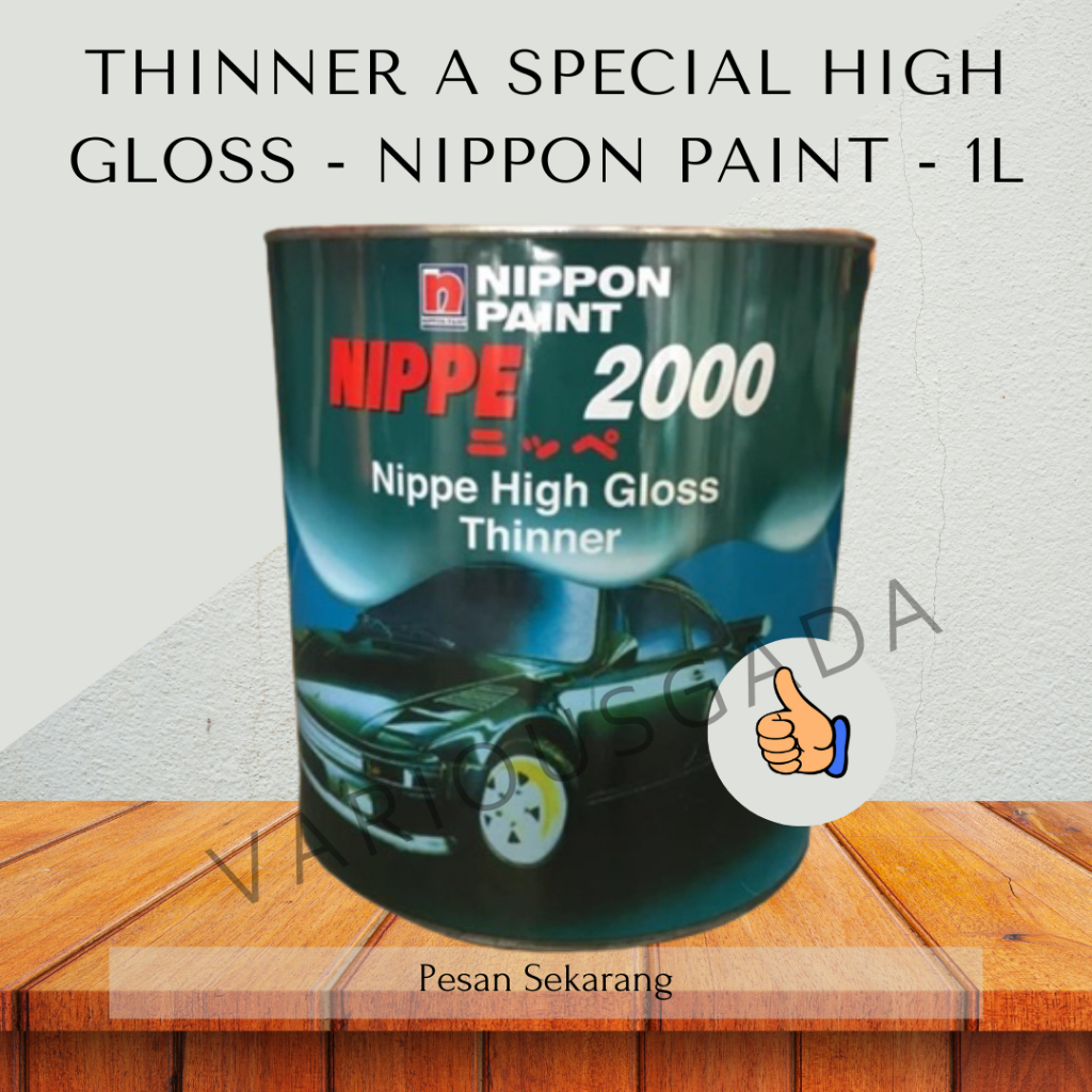THINNER A SPECIAL HIGH GLOSS - NIPPON PAINT THINNER A - 1L