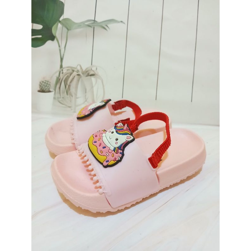 Porto 1023T Sandal Selop Anak Perempuan Karakter Lucu Bahan Karet Empuk Ringan