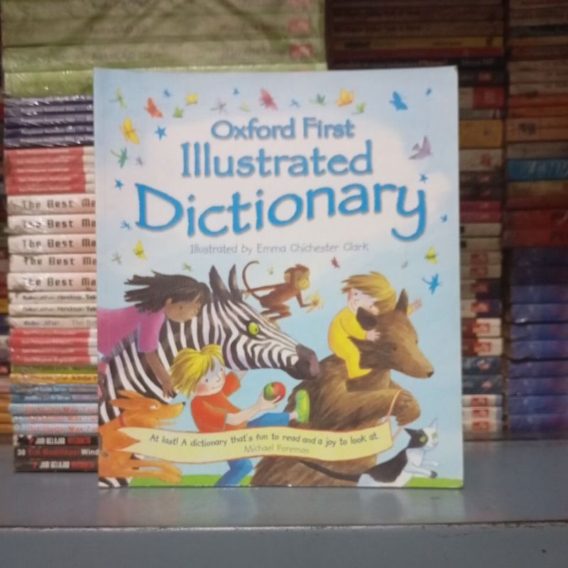 Oxford Illustrated Dictionary by Emma Chichester Clark Full colour Ariginal Bekas