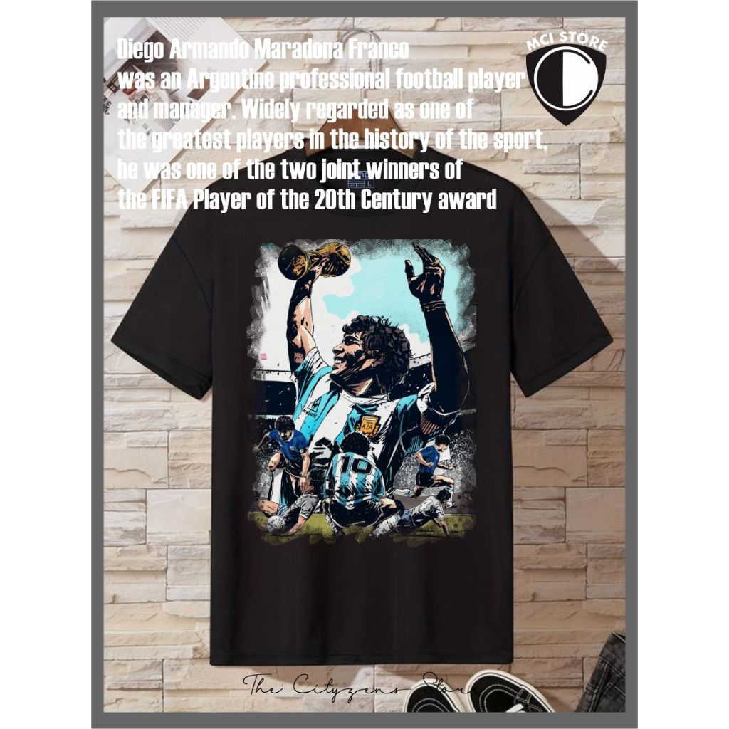 Kaos Diego Maradona Eps. 3 Pria/Wanita