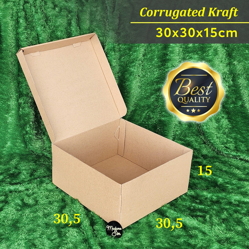 

KOTAK KUE - CAKE BOX 30x30x15 (ISI 10 PCS)