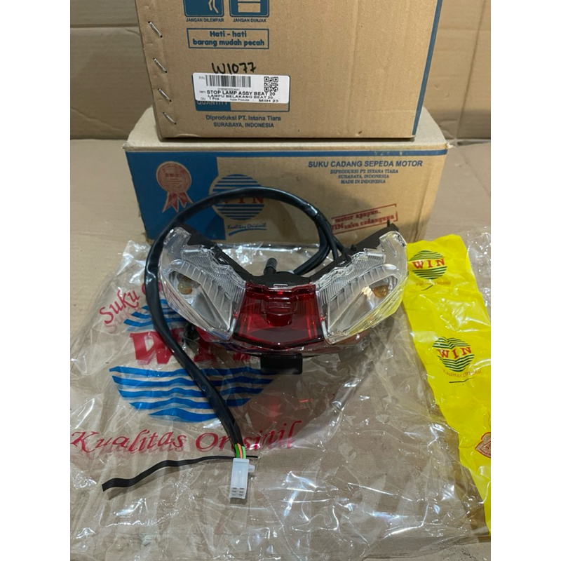 LAMPU STOP BELAKANG BEAT DELUXE 2020 WIN