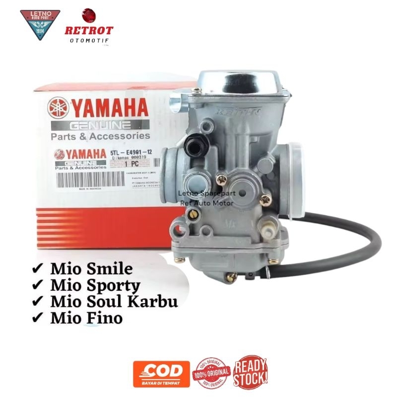 Karburator Yamaha Mio M3 Soul Smile Sporty Karbu Kode 5TL