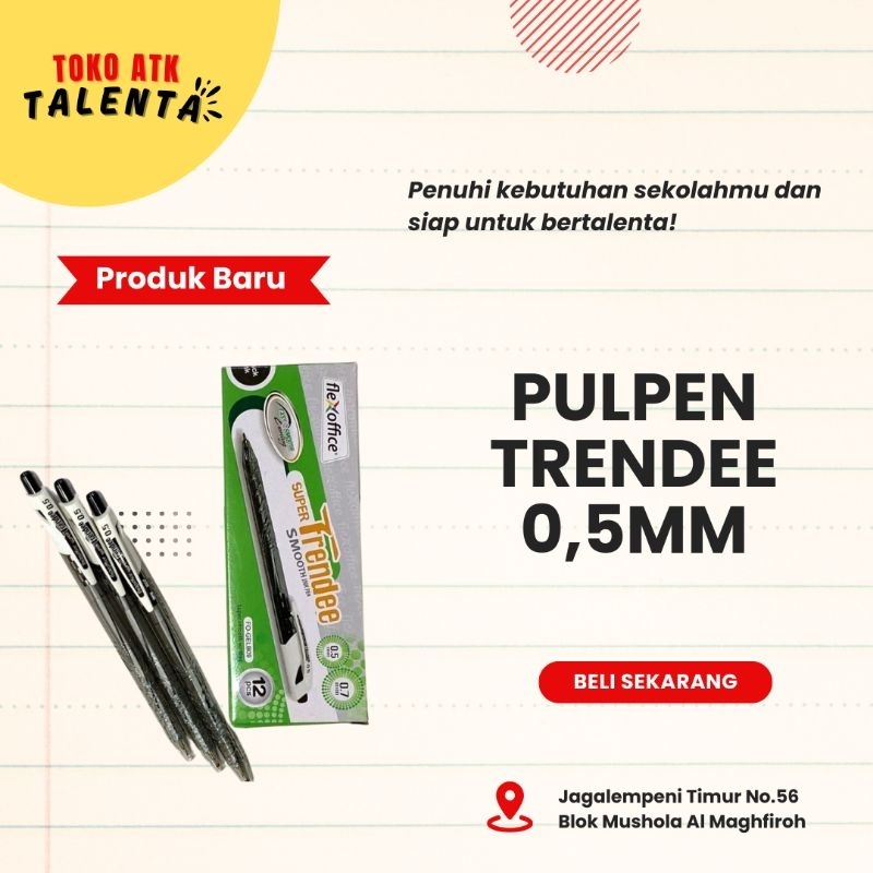 

Pulpen Trendee 0,55 mm