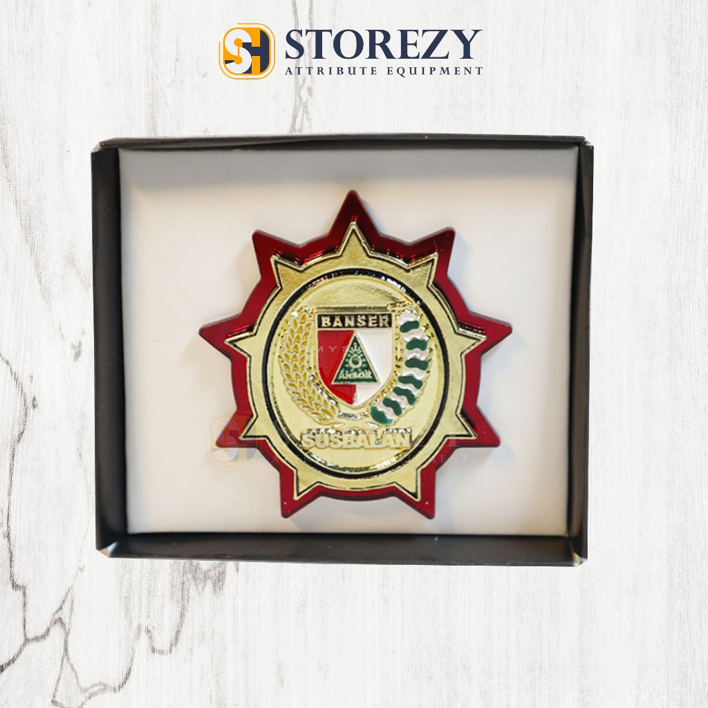 Banser Susbalan / Pin Emblem Susbalan Banser Ansor Premium