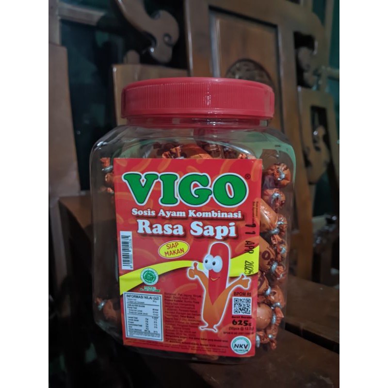 

VIGO Sosis Ayam Kombinasi Rasa Sapi