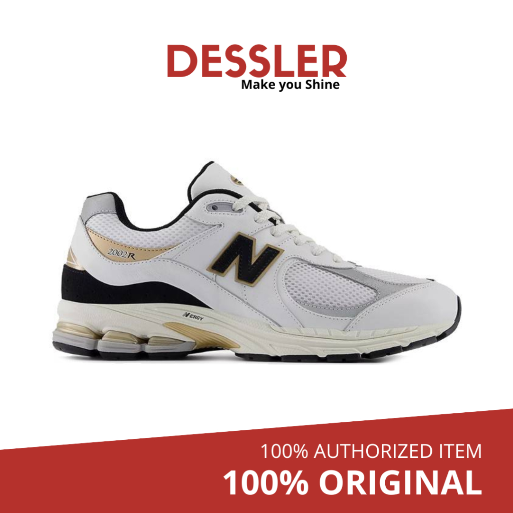 New Balance 2002R - White Black Gold (M2002RPN)
