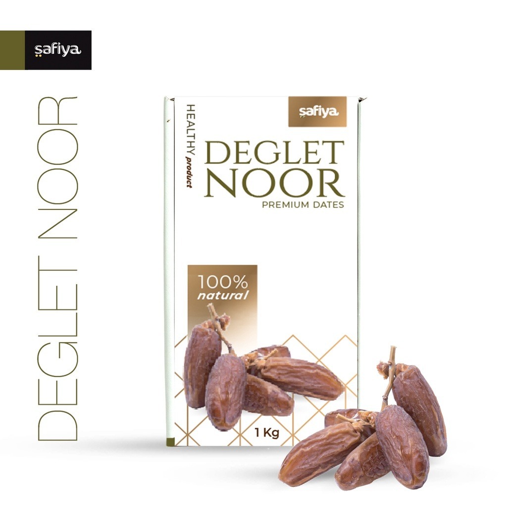 

Safiya Kurma Tunisia Tangkai - Deglet Nour Premium Dates