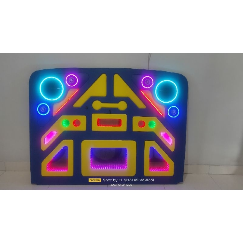 Plafon Custom CANTER-DYNA-DUTRO-ELF-RAGASA FULL LED LENGKAP SPEAKER+TWEETER