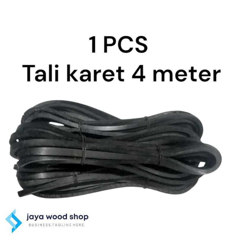 

TALI KARET ikat barang 4 meter//tali karet kotak//tali karet lentur/elastis