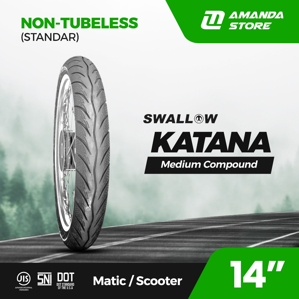 Ban Motor STANDAR Swallow KATANA Ring 14"