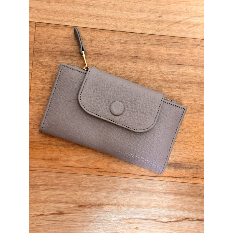 Dompet cuir medium/dompet kulit asli/ dompet wanita/ dompet lipat / sandratana