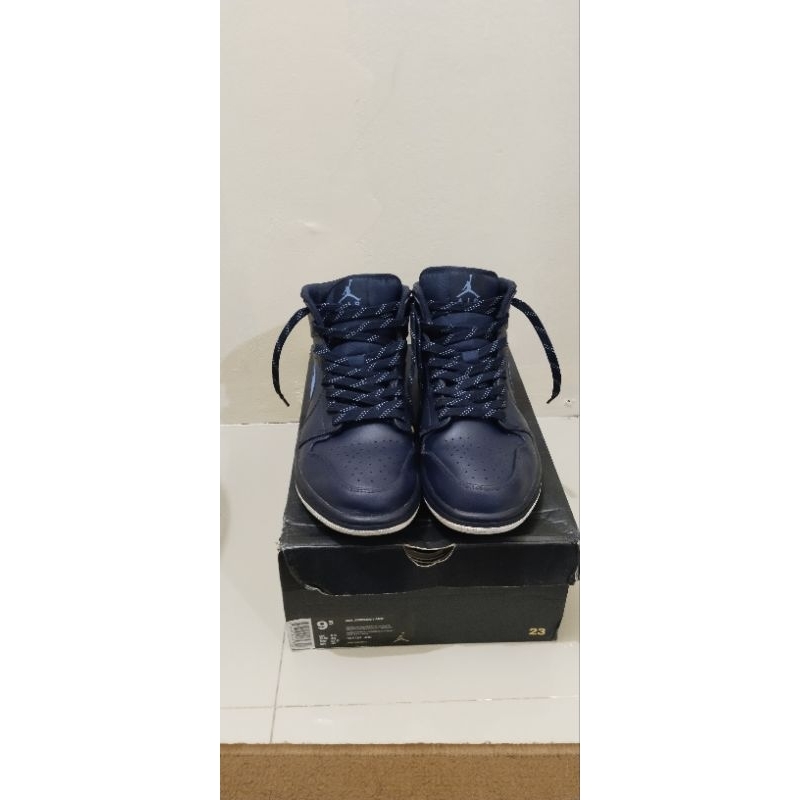 Nike AJ 1 Mid Obsidian Blue