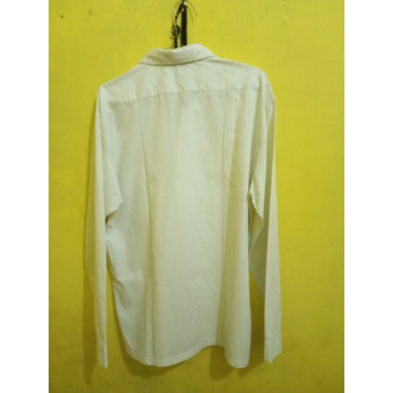 Kemeja england putih bekas second preloved