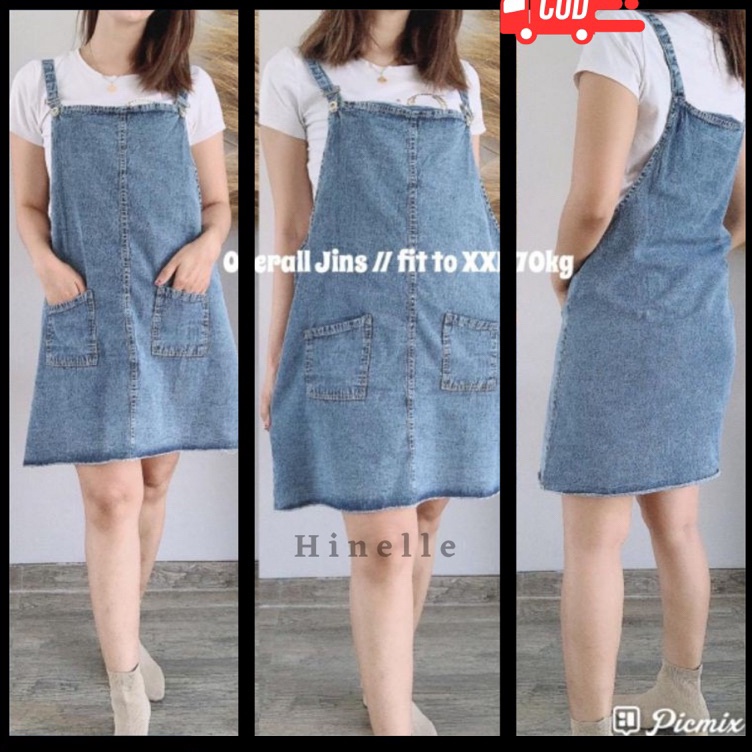 KODE Y68O Jumpsuit Wanita Overall Wanita Dewasa Semi Jeans Sabrina Rok Jins Wanita Otto Jens Denim W
