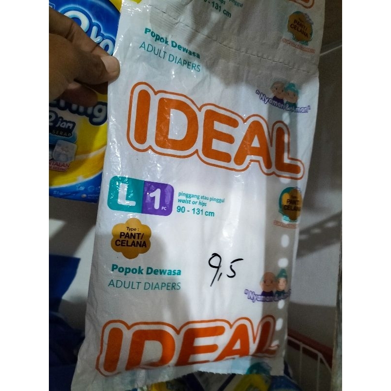 ideal dewasa L & confidence M