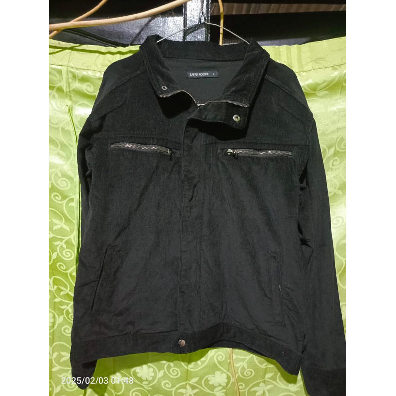 Trucker Jacket Safari Rookie Corduroy brand japan