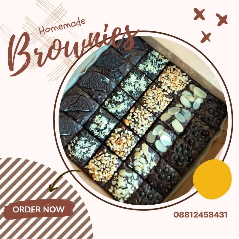 

Brownies Fudgy – Lembut, Lumer, dan Penuh Coklat!