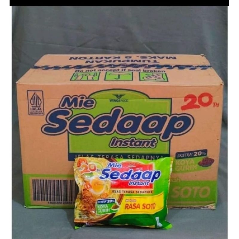 

1 DUS mi sedap SOTO 40 PCS