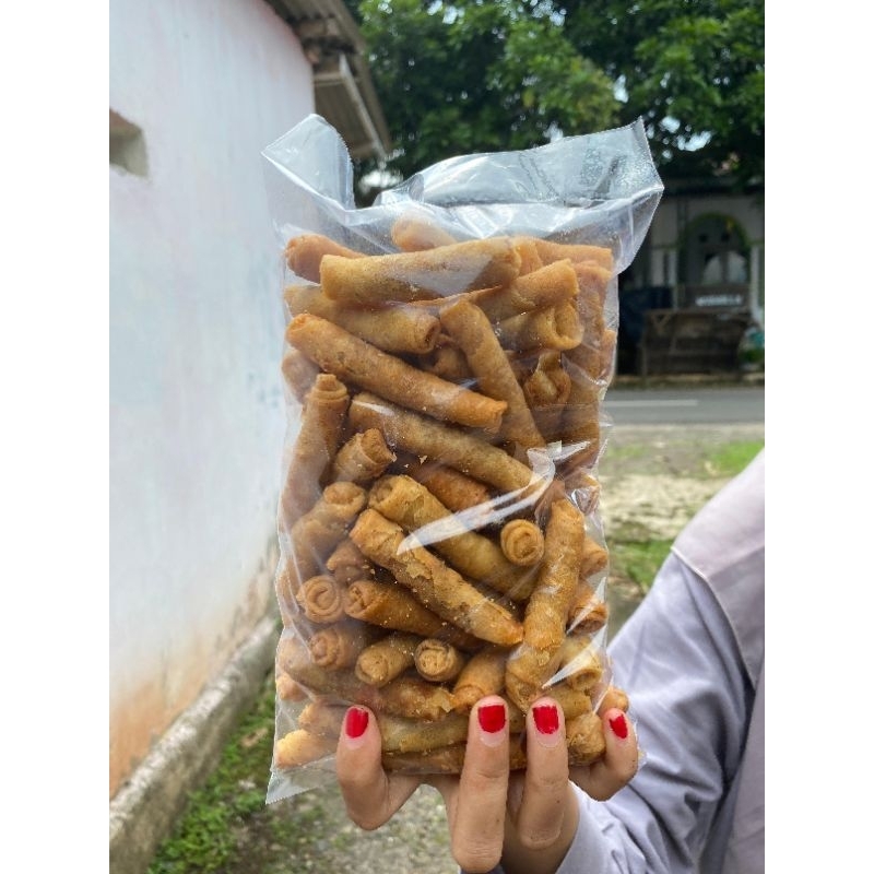 

sumpia abon jago 250 gr , 500 gr