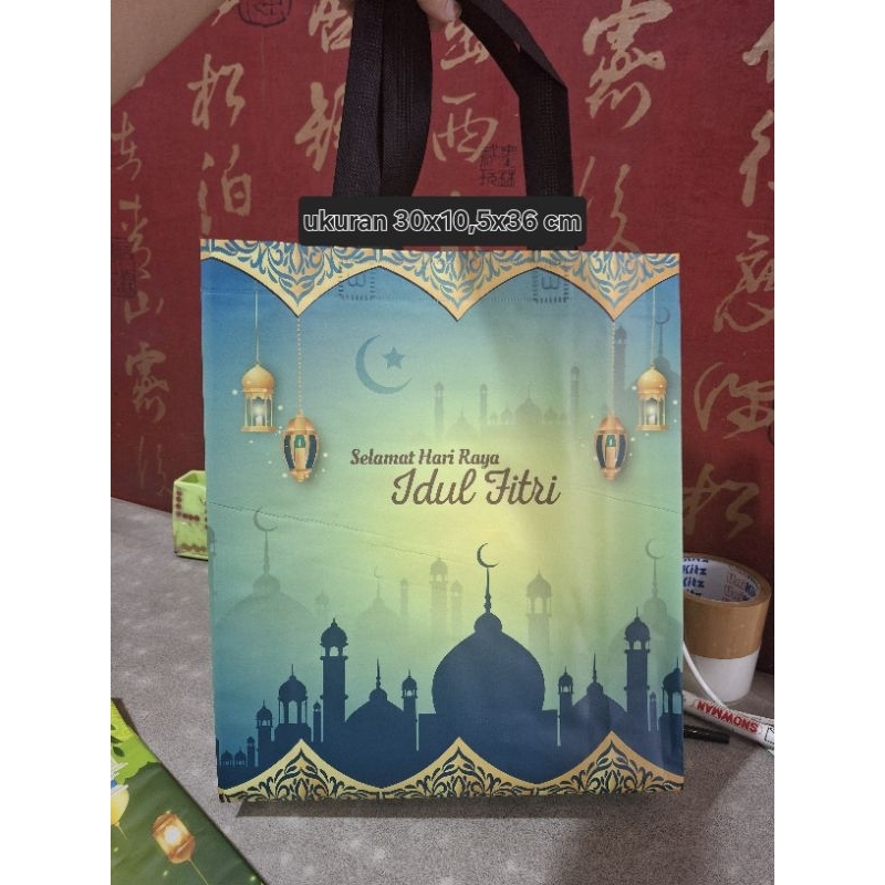 

paper bag idul fitri lebaran goodie bag hari raya tas souvenir hampers