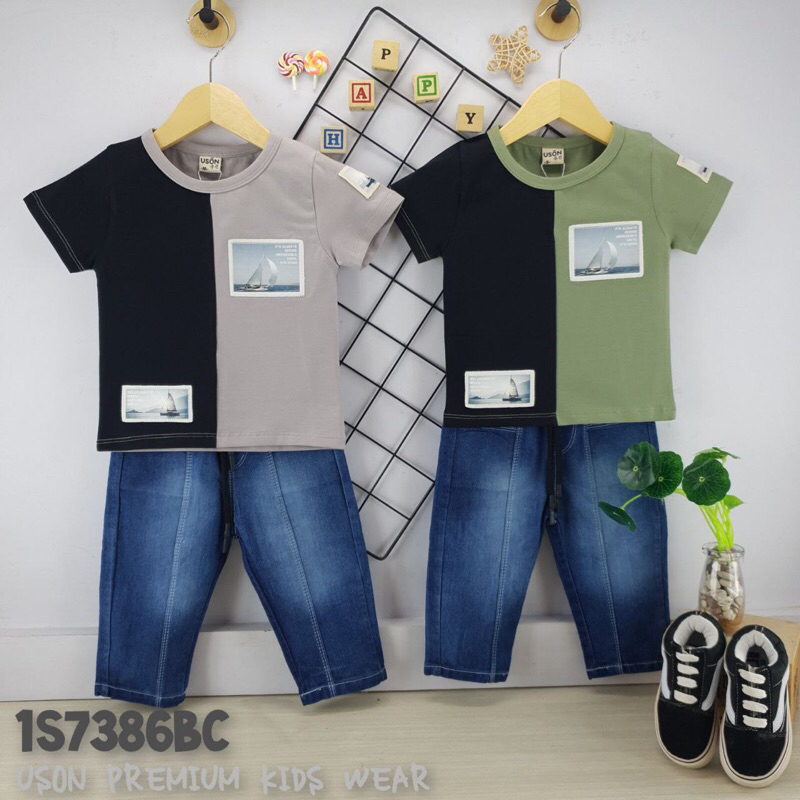 Uson Stj Pjg Pls 3 / Setelan Anak / setelan Baju dan Celana Anak / Setelan Anak Terbaru / Setalan Ha