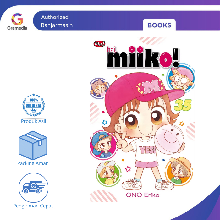 Gramedia Banjarmasin - Hai, Miiko 35 - Bookpaper